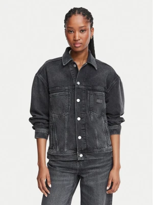 Tommy Jeans Kurtka jeansowa Archive Trucker DW0DW23574 Szary ciemny Regular Fit