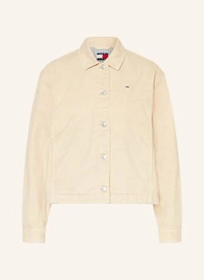 Tommy Jeans Kurtka Jeansowa beige