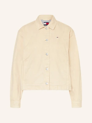 Tommy Jeans Kurtka Jeansowa beige