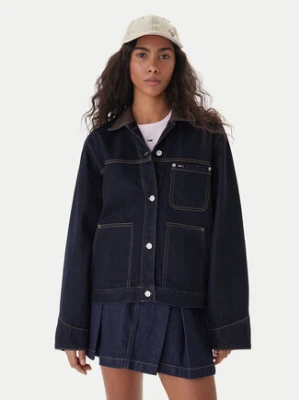 Tommy Jeans Kurtka jeansowa Chore DW0DW21981 Granatowy Regular Fit