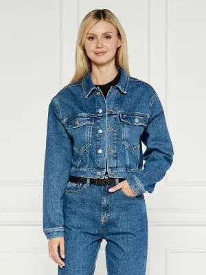 Tommy Jeans Kurtka jeansowa CLAIRE | Cropped Fit