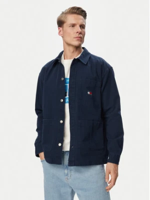 Tommy Jeans Kurtka jeansowa DM0DM20236 Granatowy Regular Fit