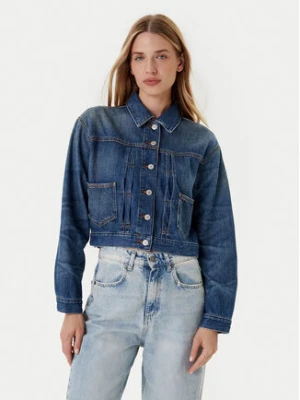 Tommy Jeans Kurtka jeansowa DW0DW21061 Granatowy Regular Fit