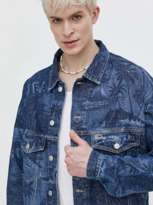 Tommy Jeans kurtka jeansowa męska kolor granatowy przejściowa DM0DM18971