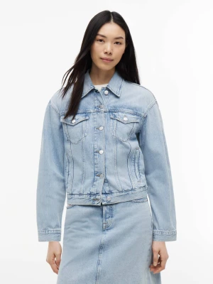 Tommy Jeans Kurtka jeansowa | Relaxed fit błękitny