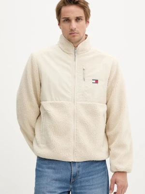 Tommy Jeans kurtka kolor beżowy przejściowa DM0DM21682