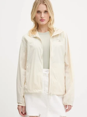 Tommy Jeans kurtka kolor beżowy przejściowa DW0DW21188