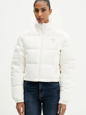 Tommy Jeans kurtka kolor beżowy zimowa DW0DW21620