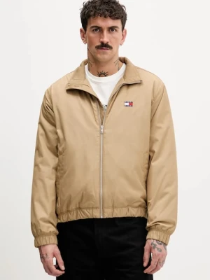 Tommy Jeans kurtka kolor brązowy przejściowa DM0DM21936