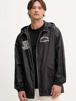 Tommy Jeans kurtka kolor czarny przejściowa DM0DM21679