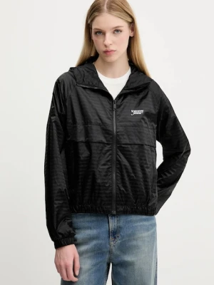 Tommy Jeans kurtka kolor czarny przejściowa oversize DW0DW20952