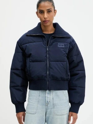 Tommy Jeans kurtka kolor granatowy zimowa oversize DW0DW21659