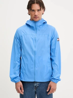 Tommy Jeans kurtka kolor niebieski przejściowa DM0DM21669