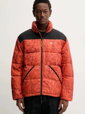 Tommy Jeans kurtka kolor pomarańczowy zimowa oversize DM0DM22037