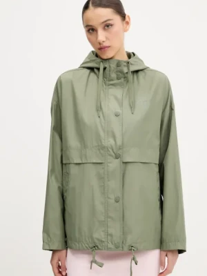 Tommy Jeans kurtka kolor zielony przejściowa oversize DW0DW20231