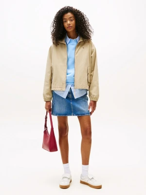 TOMMY JEANS Kurtka koszulowa w kolorze beżowym rozmiar: S