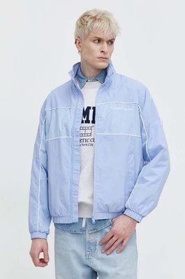 Tommy Jeans kurtka męska kolor niebieski przejściowa oversize DM0DM18694