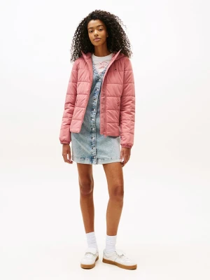 TOMMY JEANS Kurtka pikowana w kolorze jasnoróżowym rozmiar: M