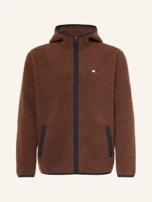 Tommy Jeans Kurtka Pluszowa braun niebieski