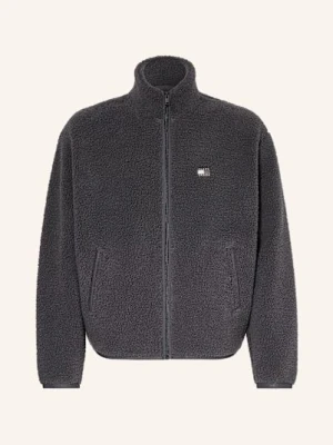 Tommy Jeans Kurtka Pluszowa schwarz