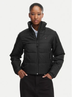 Tommy Jeans Kurtka przejściowa DW0DW23487 Czarny Regular Fit