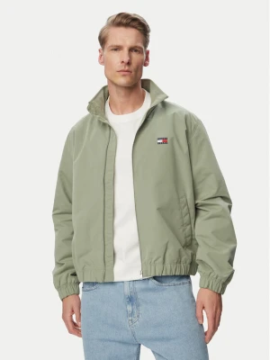 Tommy Jeans Kurtka przejściowa Essential DM0DM22720 Zielony Regular Fit