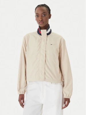 Tommy Jeans Kurtka przejściowa Essential DW0DW20439 Beżowy Regular Fit