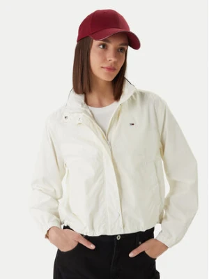 Tommy Jeans Kurtka przejściowa Essential DW0DW20439 Écru Regular Fit Kremowy