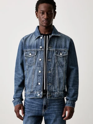 Tommy Jeans kurtka przejściowa męska jeansowa niebieski