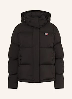 Tommy Jeans Kurtka Puchowa Aurora Z Odpinanym Kapturem schwarz