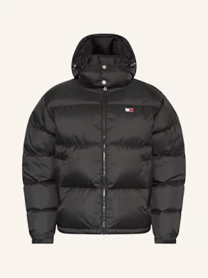 Tommy Jeans Kurtka Puchowa Aurora Z Odpinanym Kapturem schwarz