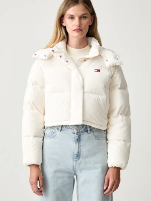 Tommy Jeans kurtka puchowa damska beżowy
