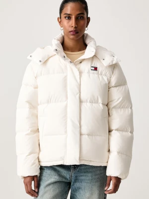 Tommy Jeans kurtka puchowa damska beżowy