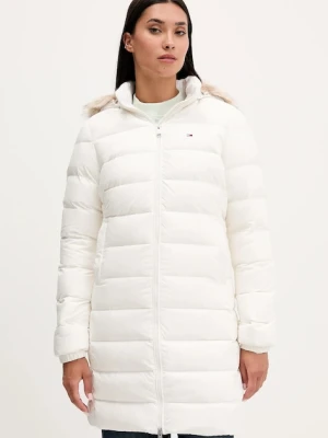 Tommy Jeans kurtka puchowa damska kolor biały DW0DW18864