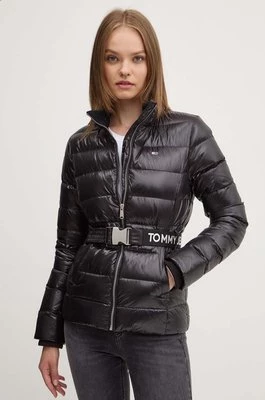 Tommy Jeans kurtka puchowa damska kolor czarny zimowa DW0DW18826