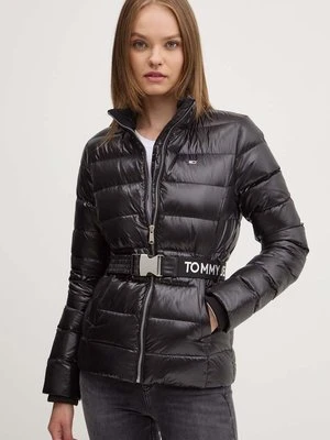 Tommy Jeans kurtka puchowa damska kolor czarny zimowa DW0DW18826