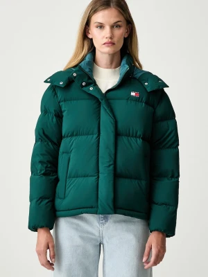 Tommy Jeans kurtka puchowa damska zielony