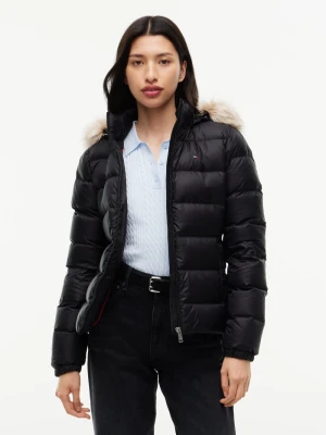 Tommy Jeans Kurtka puchowa dla kobiet Kobiety Sztuczne włókno czarny