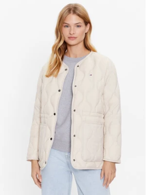Tommy Jeans Kurtka puchowa DW0DW15837 Beżowy Regular Fit