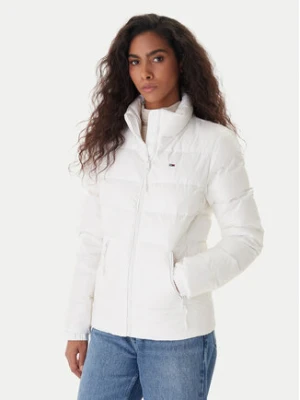 Tommy Jeans Kurtka puchowa DW0DW21618 Biały Slim Fit