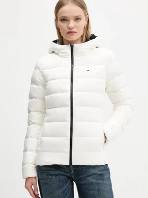 Tommy Jeans kurtka puchowa kolor biały zimowa DW0DW21617