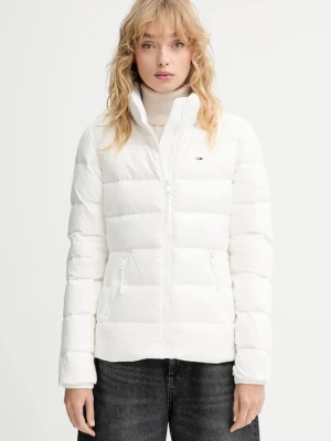 Tommy Jeans kurtka puchowa kolor biały zimowa DW0DW21618