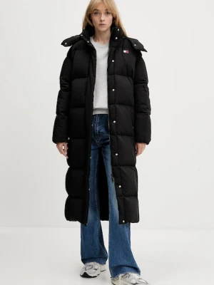 Tommy Jeans kurtka puchowa kolor czarny zimowa DW0DW21977