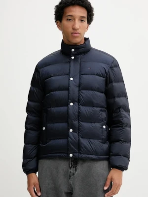 Tommy Jeans kurtka puchowa kolor granatowy zimowa DM0DM21937