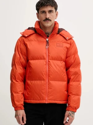 Tommy Jeans kurtka puchowa kolor pomarańczowy zimowa DM0DM22036