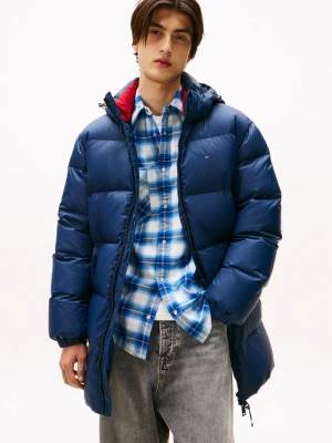 Tommy Jeans kurtka puchowa Mężczyźni Puch niebieski