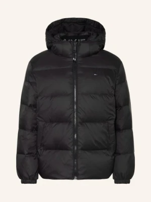 Tommy Jeans Kurtka Puchowa Z Odpinanym Kapturem schwarz