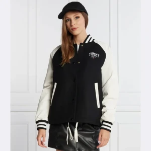 Tommy Jeans Kurtka | Regular Fit | z dodatkiem wełny