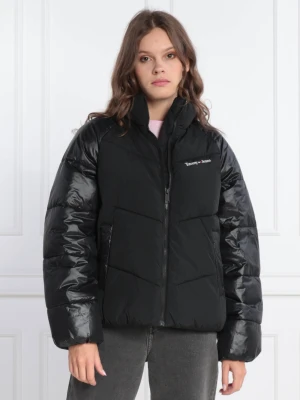 Tommy Jeans Kurtka TJW TONAL BLOCKING PUFFER | Oversize fit