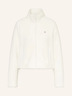 Tommy Jeans Kurtka Z Futerkiem weiss